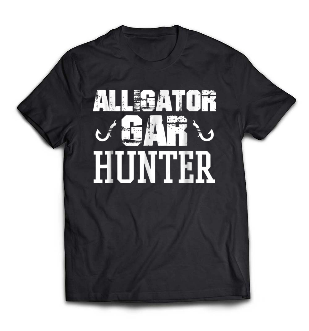 Alligator Gar Fishing Hunter Hobby T-Shirt: A Must-Have for Fishing Enthusiasts